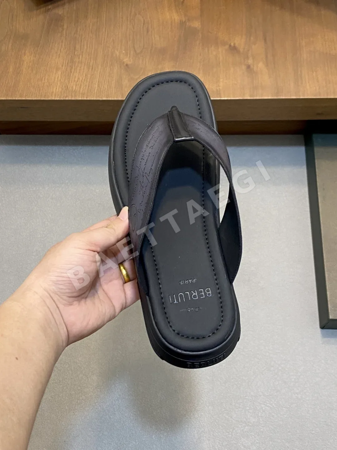 벨루티 핸드 페인팅 남성 신발 상세 이미지 7