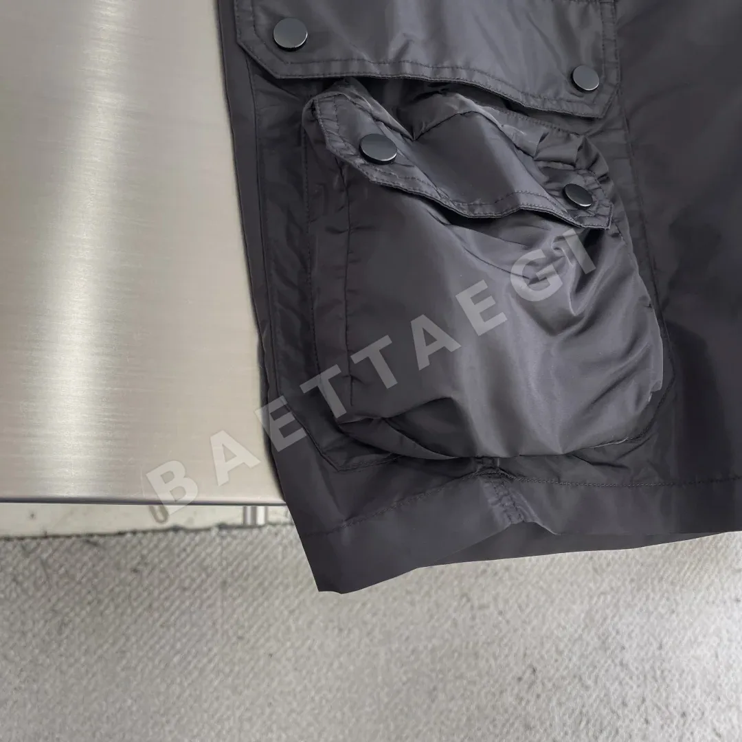 프라다 유니섹스 나일론 카고 반바지 상세 이미지 7