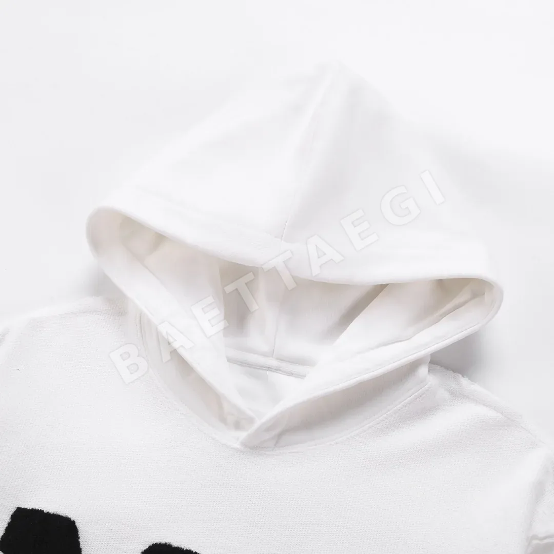 마르지엘라 데미지 가공 남성 후드 상세 이미지 3