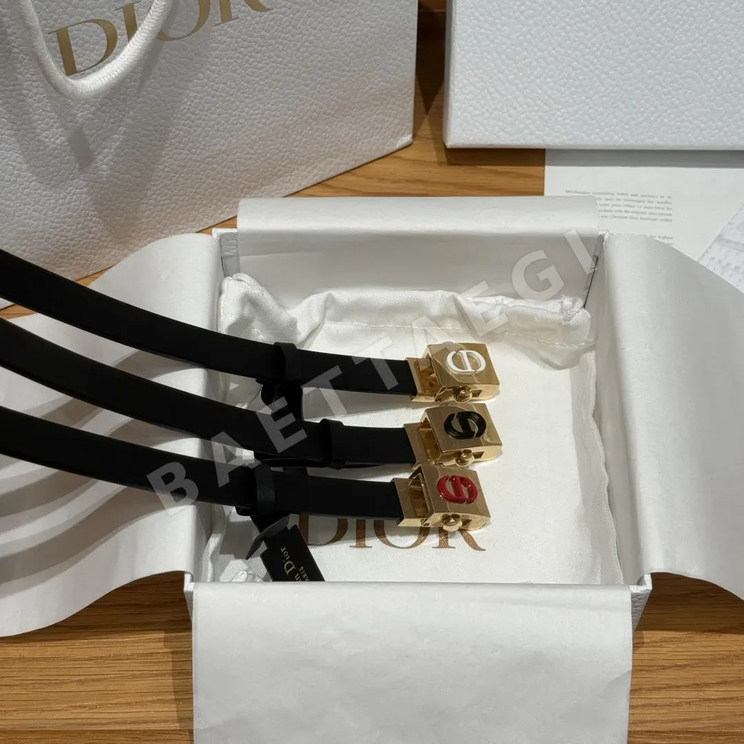 디올 30 몽테뉴 골드 버클 소가죽 벨트 상세 이미지 3