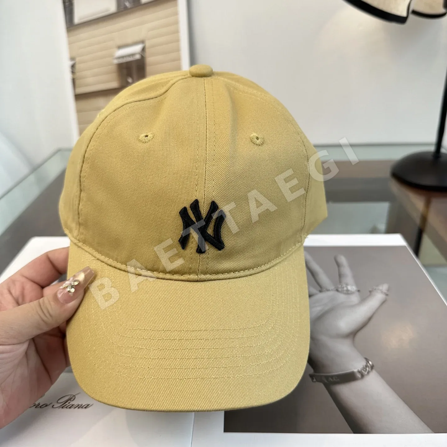 MLB 3D LA 자수 베이스볼 캡 상세 이미지 5