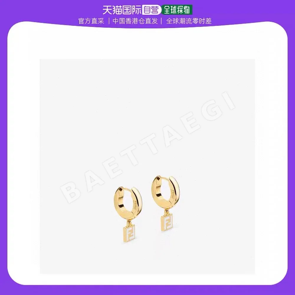 펜디 로고 장식 귀걸이 상세 이미지 3