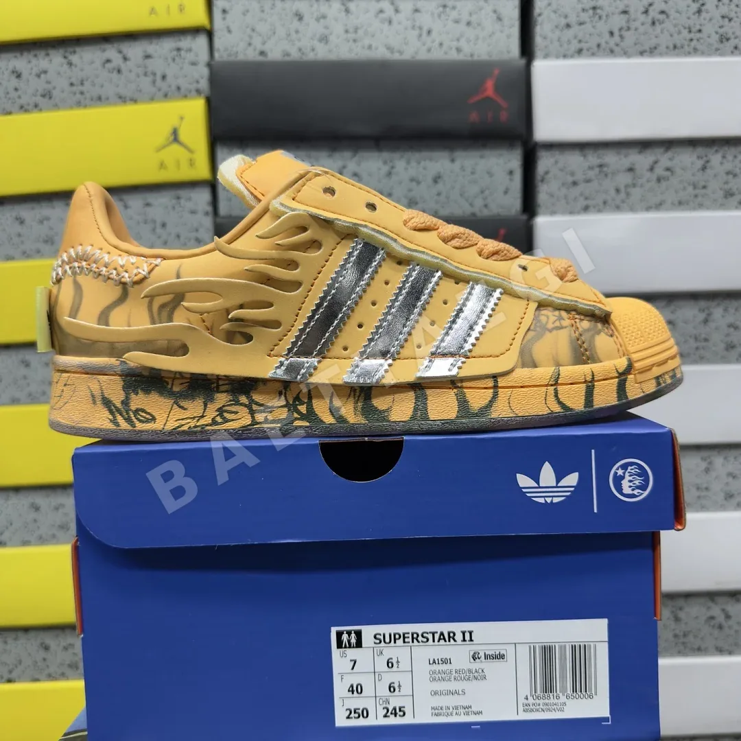 아디다스 [XD] 슈퍼스타 LA1501 200843 Adidas Superstar Hellstar Hazy Orange