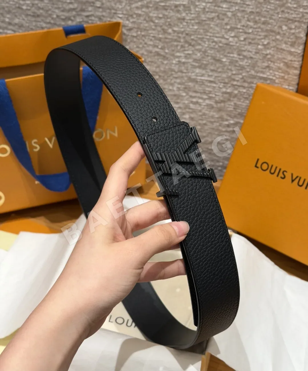 루이비통 토리용 40mm 리버서블 벨트 상세 이미지 4