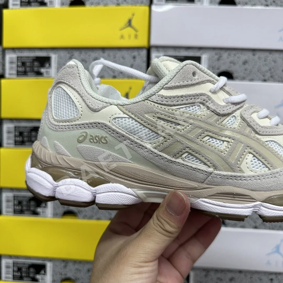 아식스 [M] 젤 NYC 1203A663-102 200489 Asics Gel-NYC White Feather Grey 상세 이미지 9