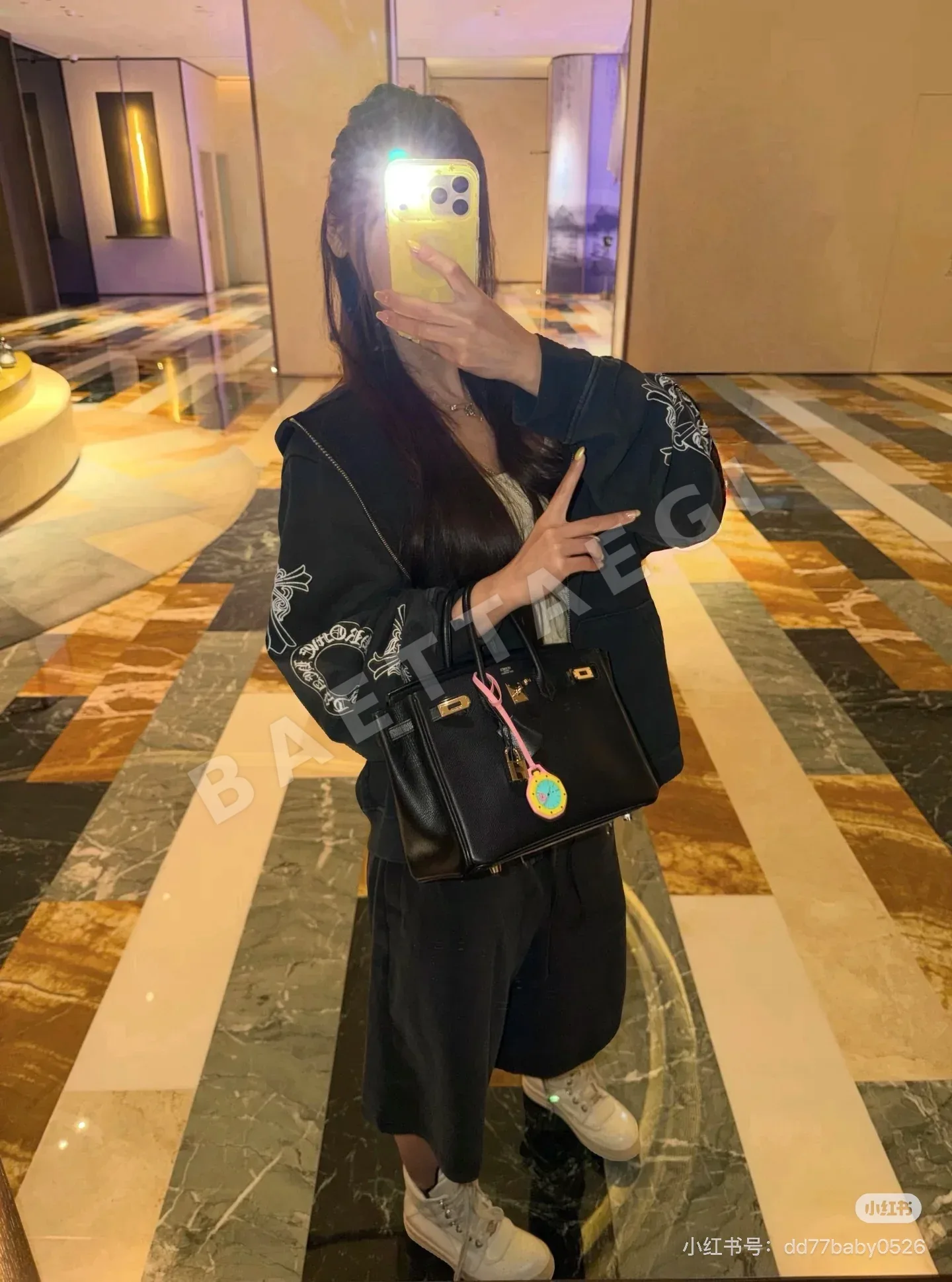 크롬하츠 워시드 지퍼업 후디 자켓 상세 이미지 9