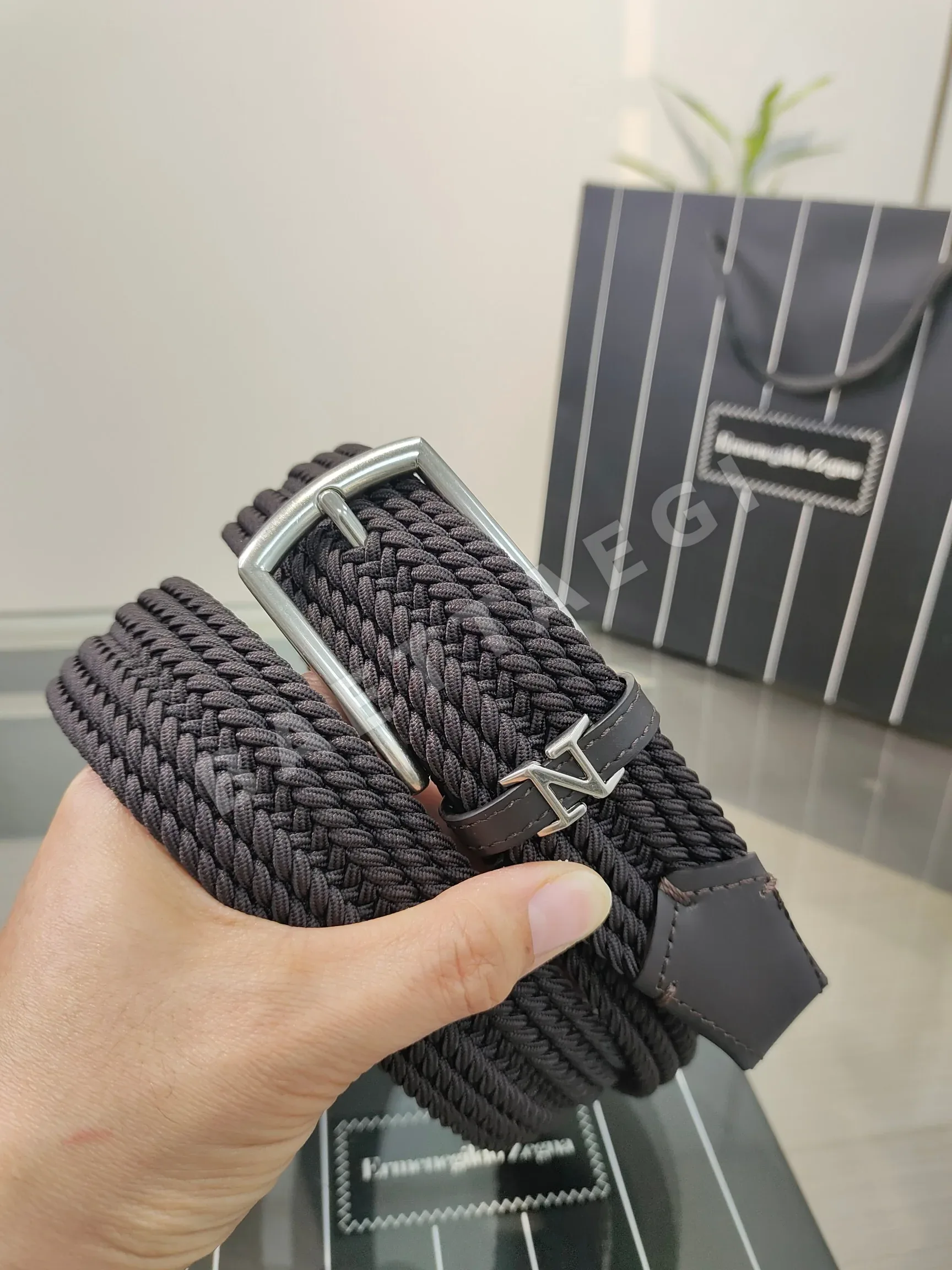 제냐 벨트 59254 Zegna Belt 상세 이미지 4
