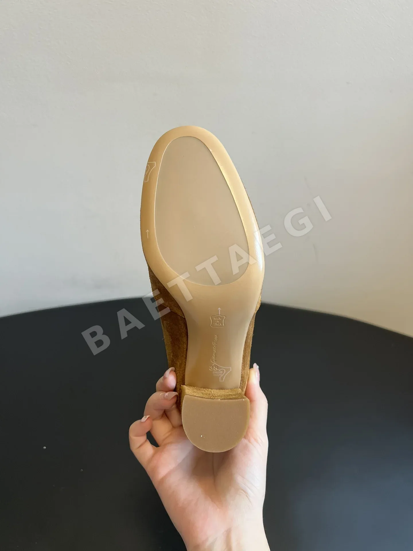 지안비토 로시 지안비토 스웨이드 청키힐 하이부츠 상세 이미지 7