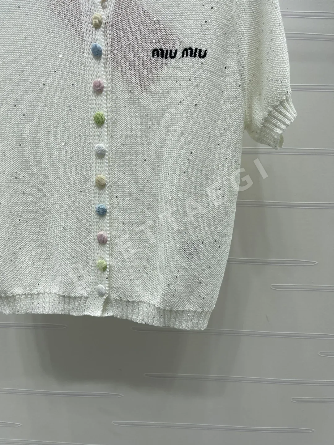 미우미우 여성 반팔 SS 상세 이미지 6