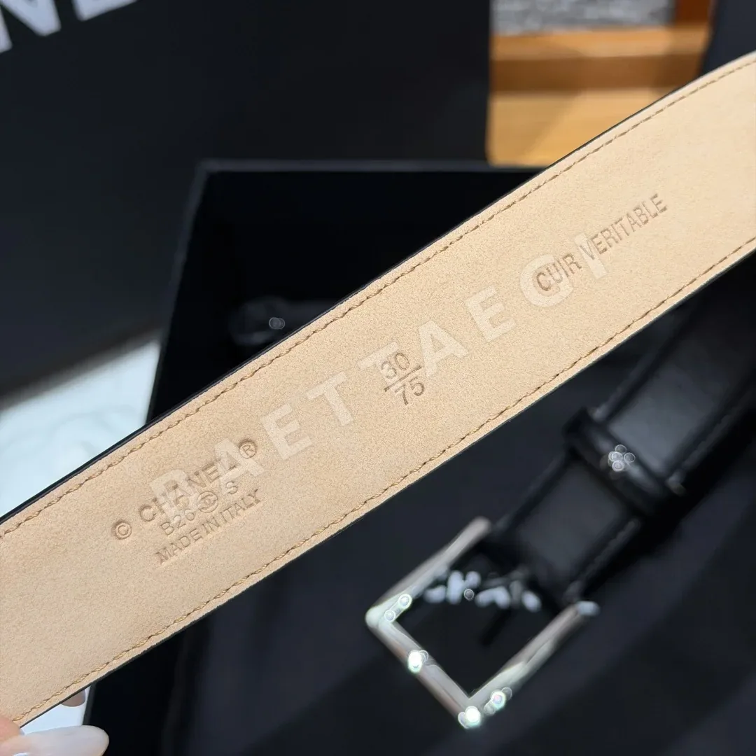 샤넬 30mm 가죽 벨트 상세 이미지 7