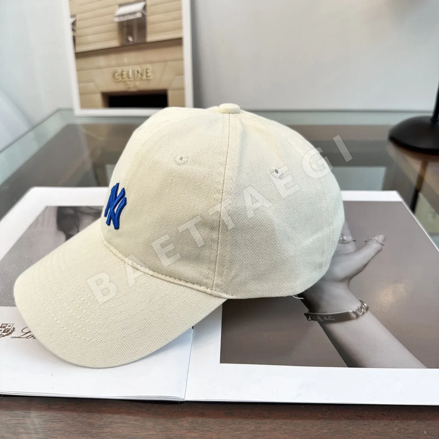 MLB 3D LA 자수 남녀공용 야구모자 상세 이미지 3