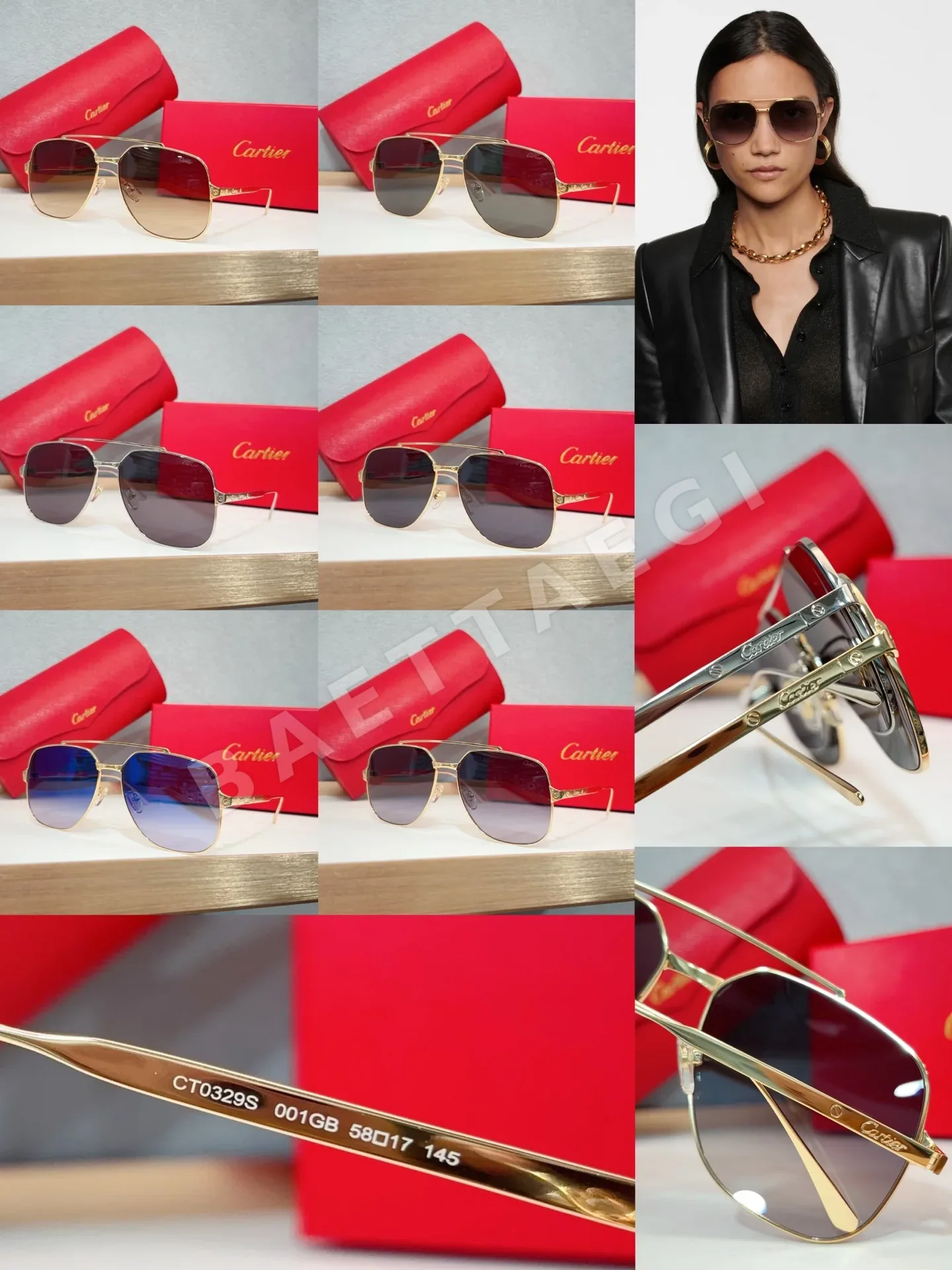 까르띠에 선글라스 72312 Cartier Sunglasses