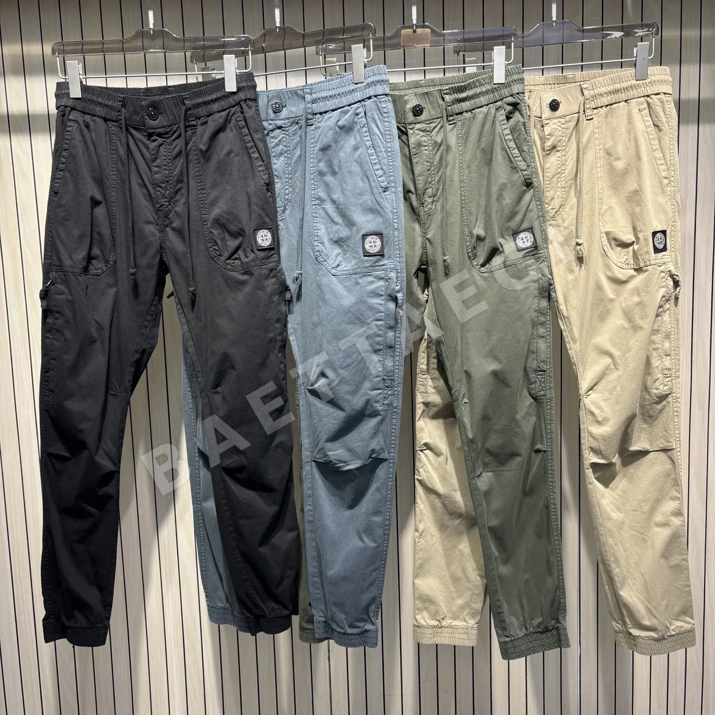 스톤아일랜드 리틀찬 카고 팬츠 남성 바지 50987