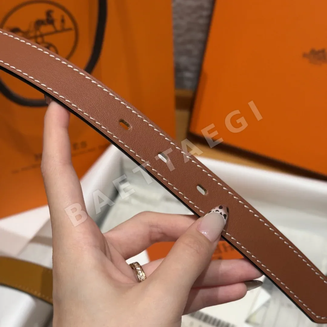 에르메스 스위프트 카프스킨 벨트 24mm 상세 이미지 6