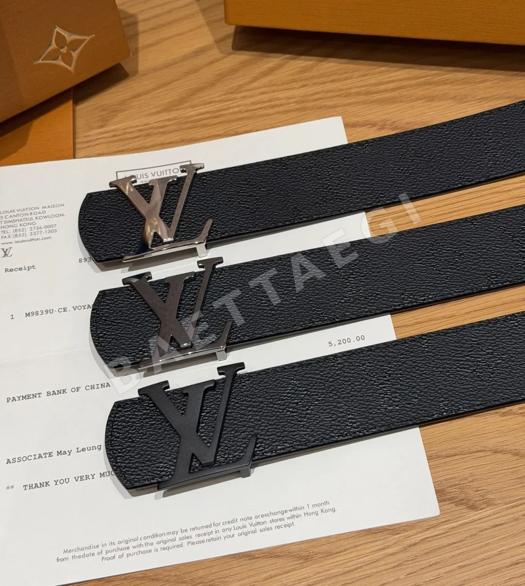 루이비통 디멘션 40mm 리버시블 벨트 상세 이미지 3