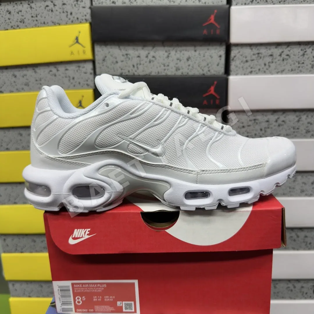 나이키 [TK] 에어 맥스 플러스 DM2362-100 201969 Nike Air Max Plus White Pure Platinum