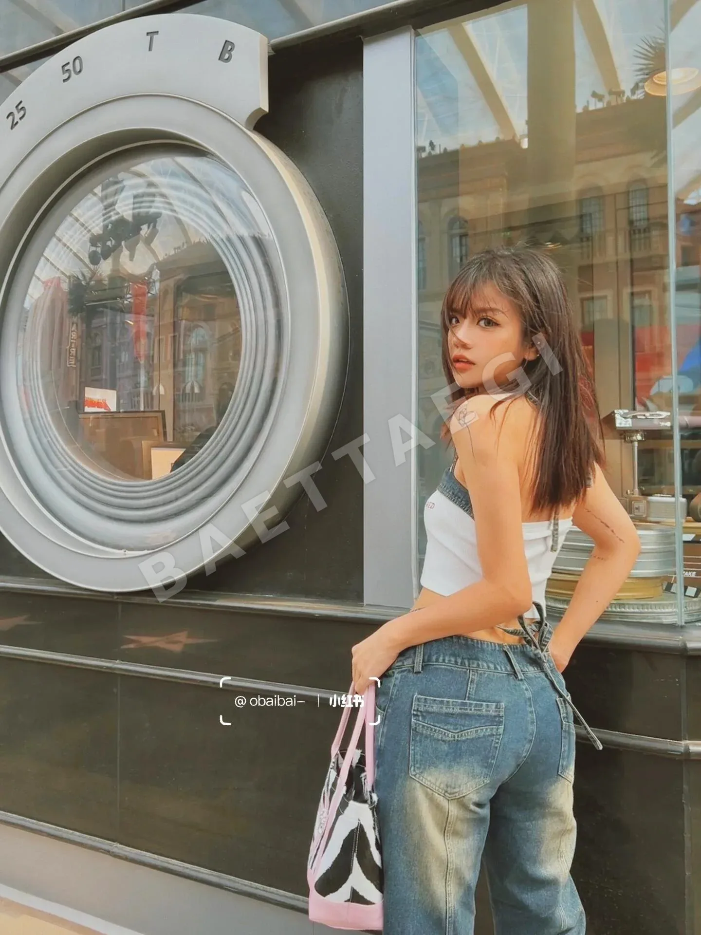 크롬하츠 핑크 제브라 헤어 크로스 토트백 상세 이미지 16