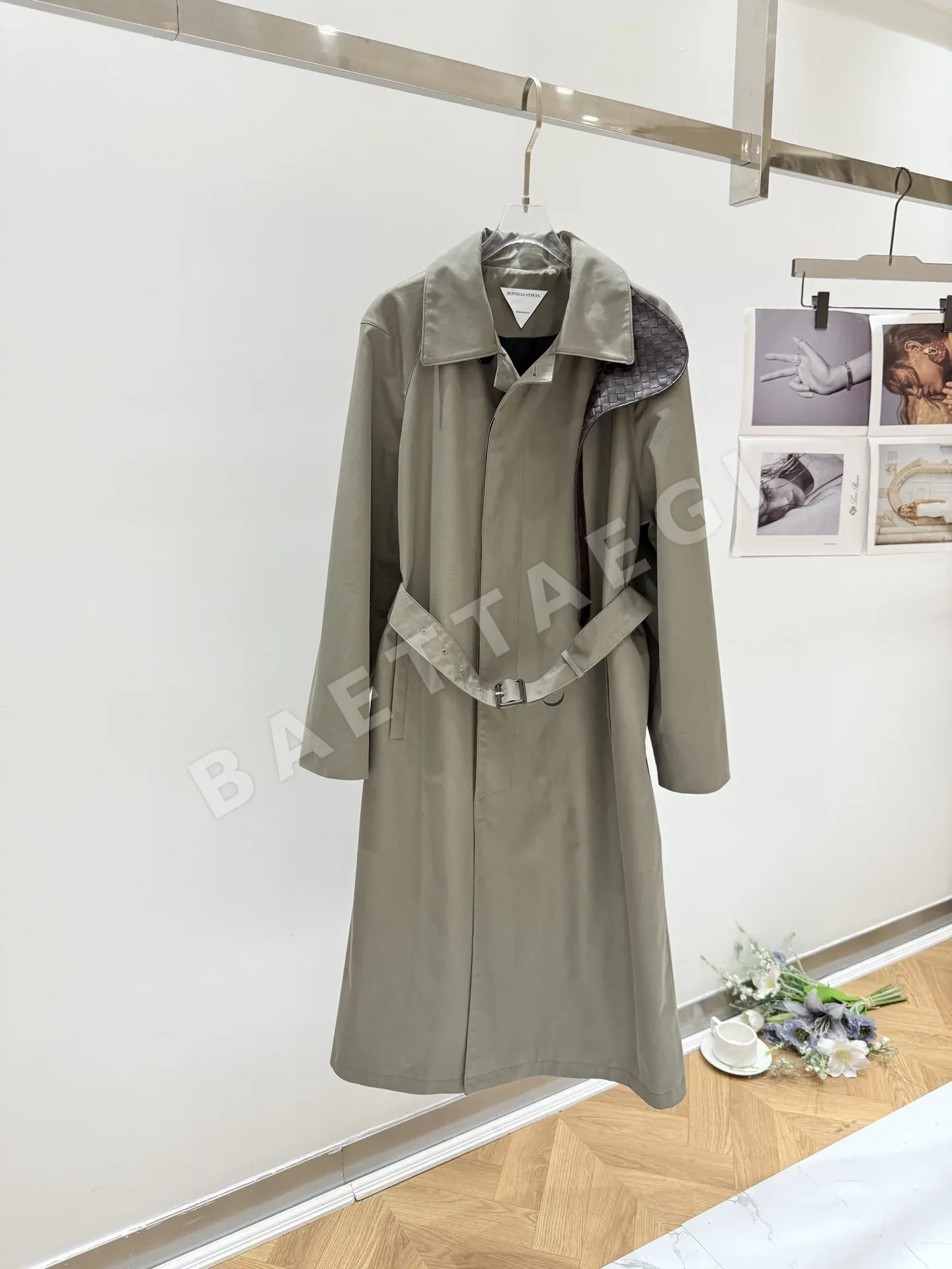 보테가베네타 카라형 여성 자켓 208558