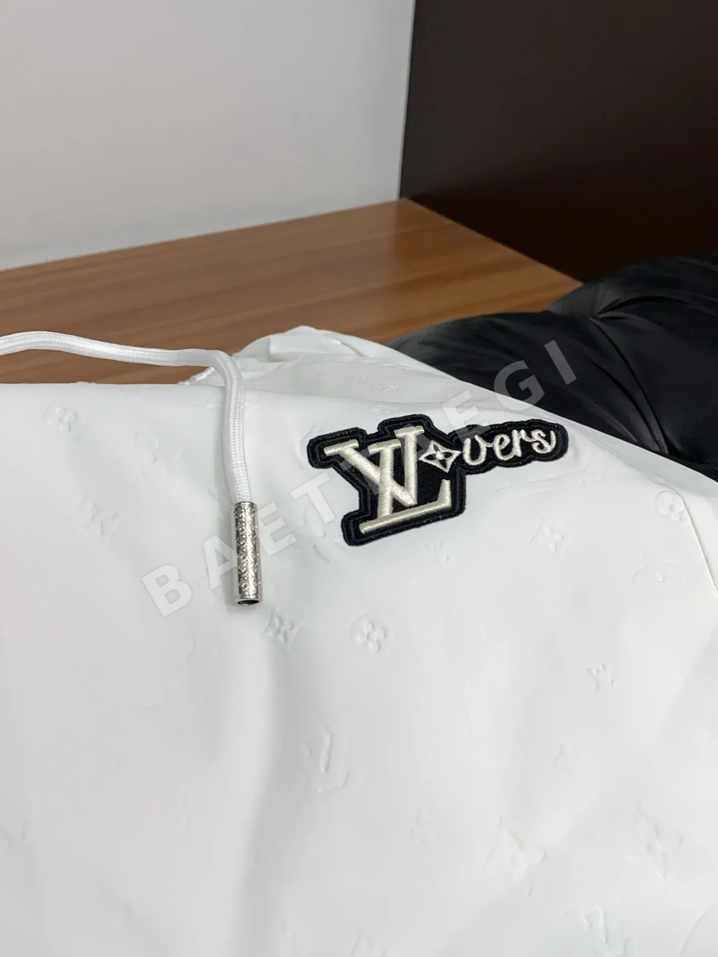 루이비통 텐셀 코튼 로고 캐주얼 남성 바지 상세 이미지 4