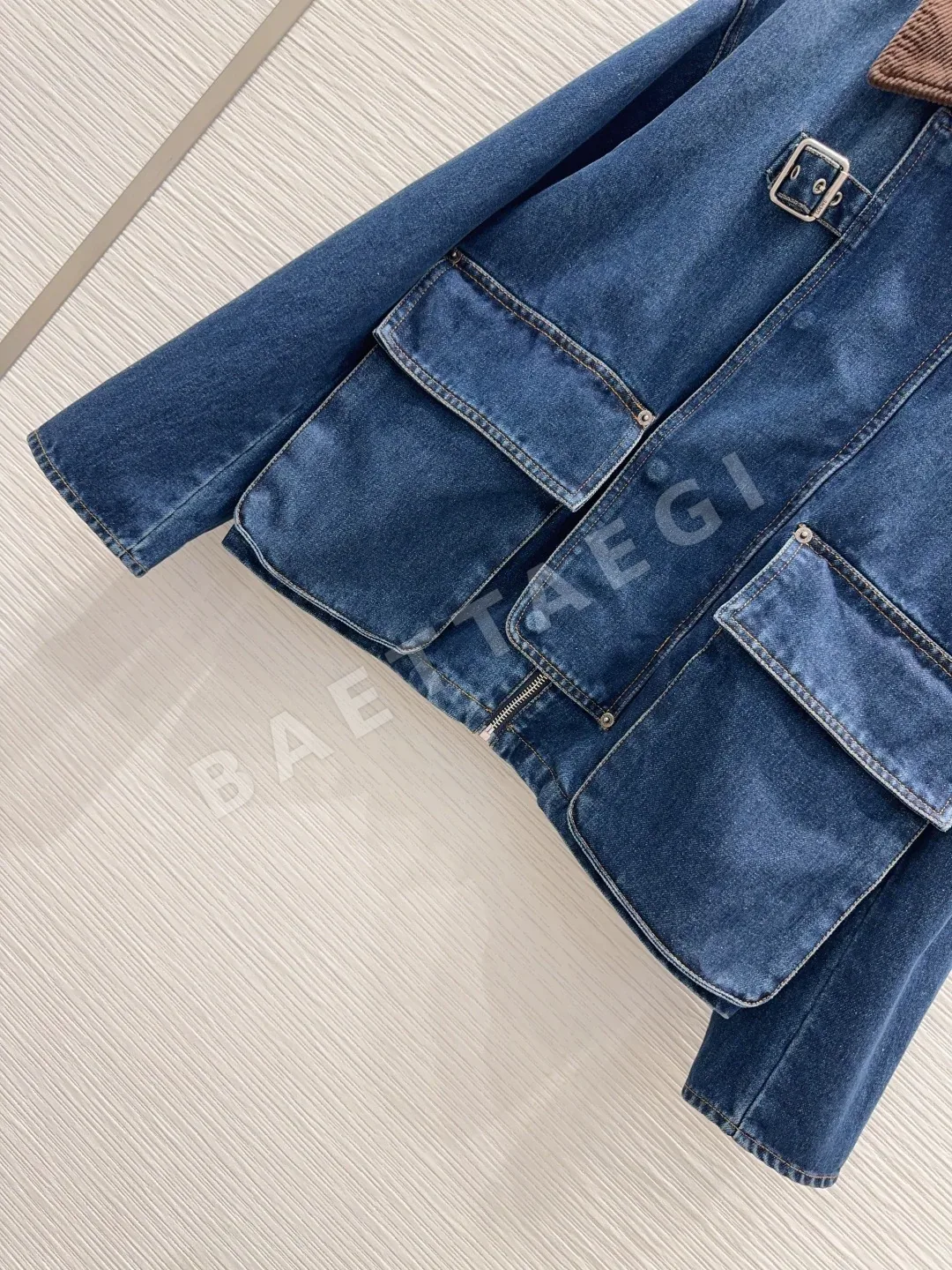 로에베 데님 여성 자켓 상세 이미지 5