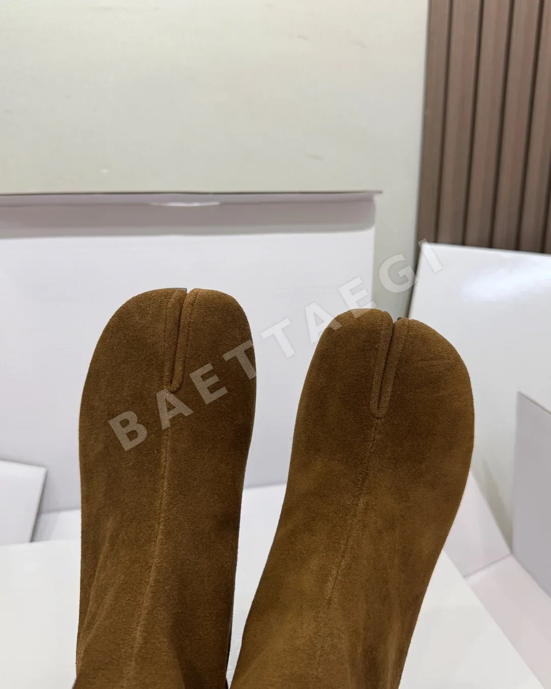 마르지엘라 타비 레더 앵클 부츠 상세 이미지 7