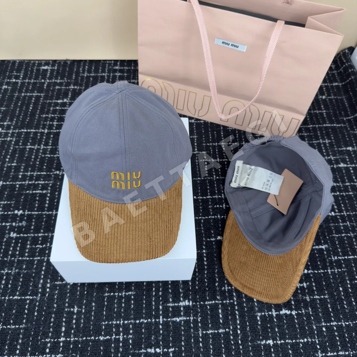 미우미우 베이직 야구모자 상세 이미지 5