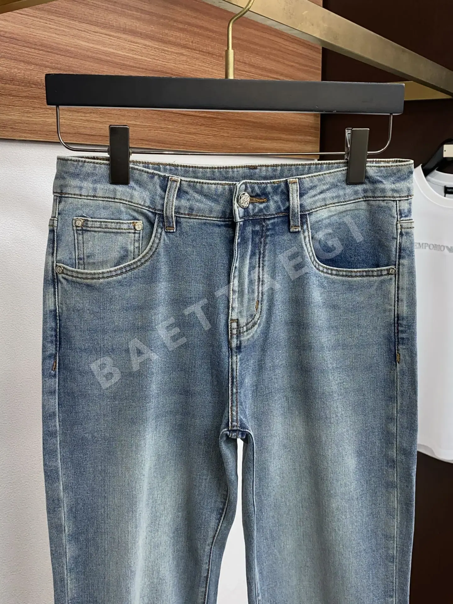 로에베 데님 남성 바지 상세 이미지 3
