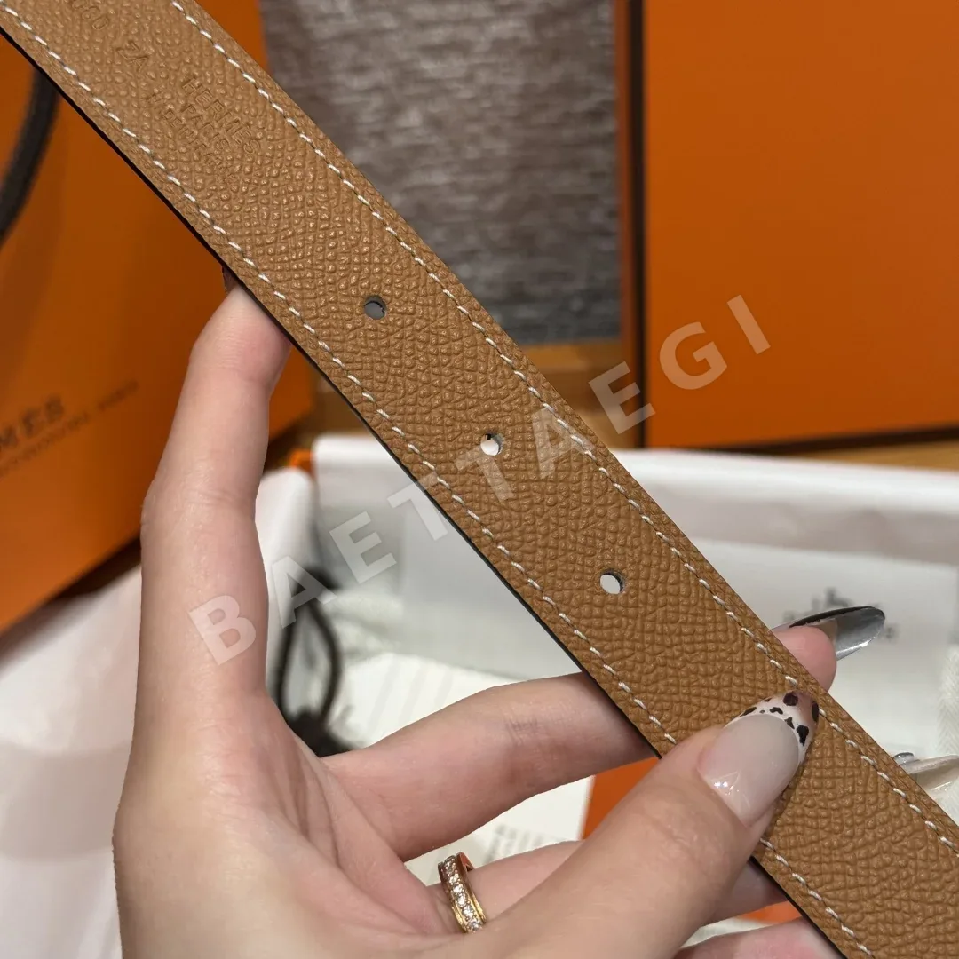 에르메스 스위프트 카프스킨 양면 벨트 상세 이미지 7