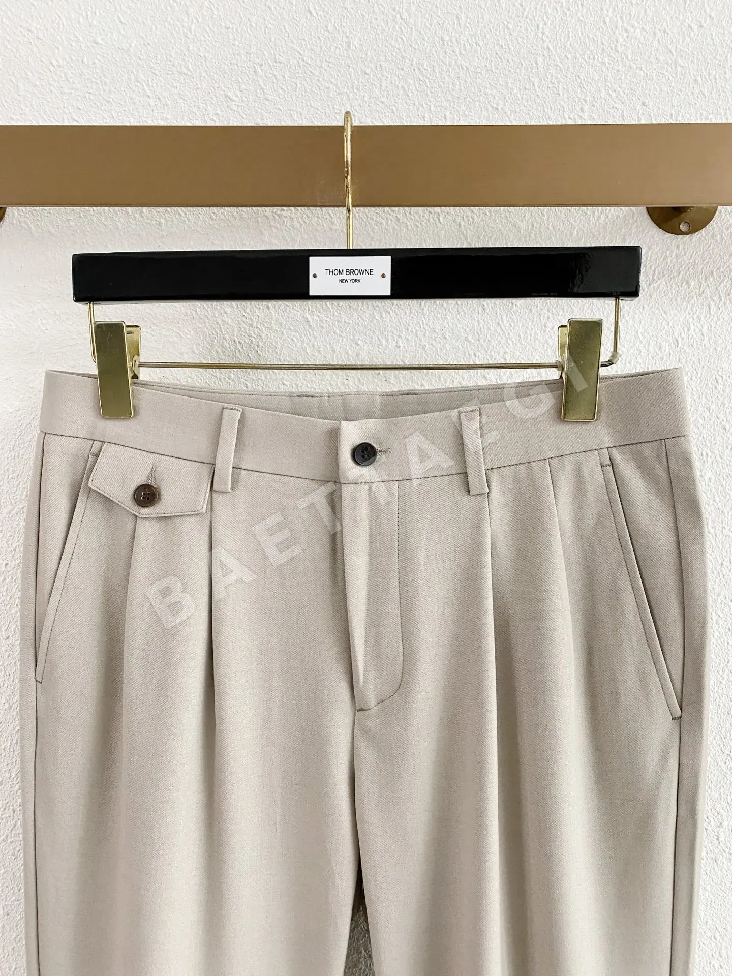 브루넬로쿠치넬리 울 혼방 남성 바지 상세 이미지 2