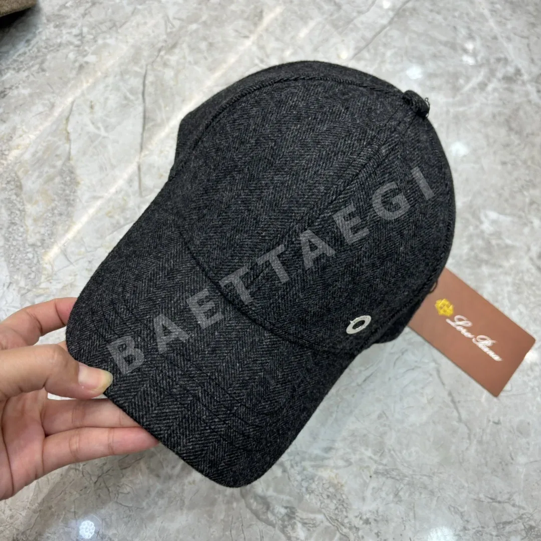 로로피아나 울 베이스볼 캡 상세 이미지 4