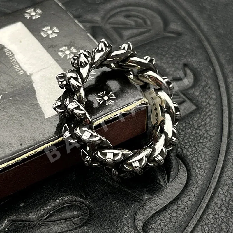크롬하츠 빈티지 트위스트 체인 반지 CJ089 상세 이미지 5