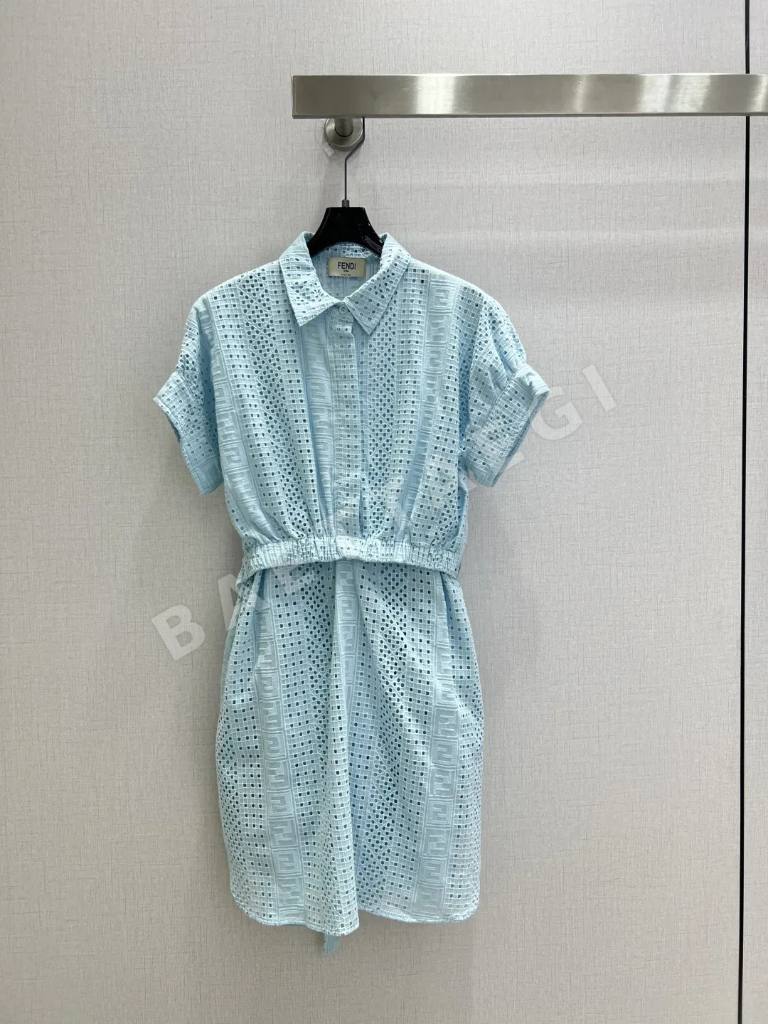 펜디 플라워 펀칭 레이스 여성 원피스 상세 이미지 2