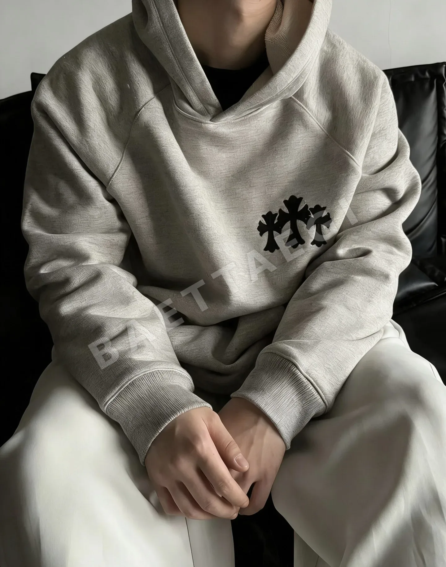 크롬하츠 로고 후드 남성 후드 상세 이미지 7