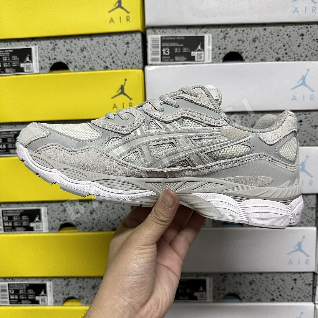 아식스 [M] 젤 NYC 1203A663-101 200485 Asics Gel-NYC Cream Cloud Grey 상세 이미지 7