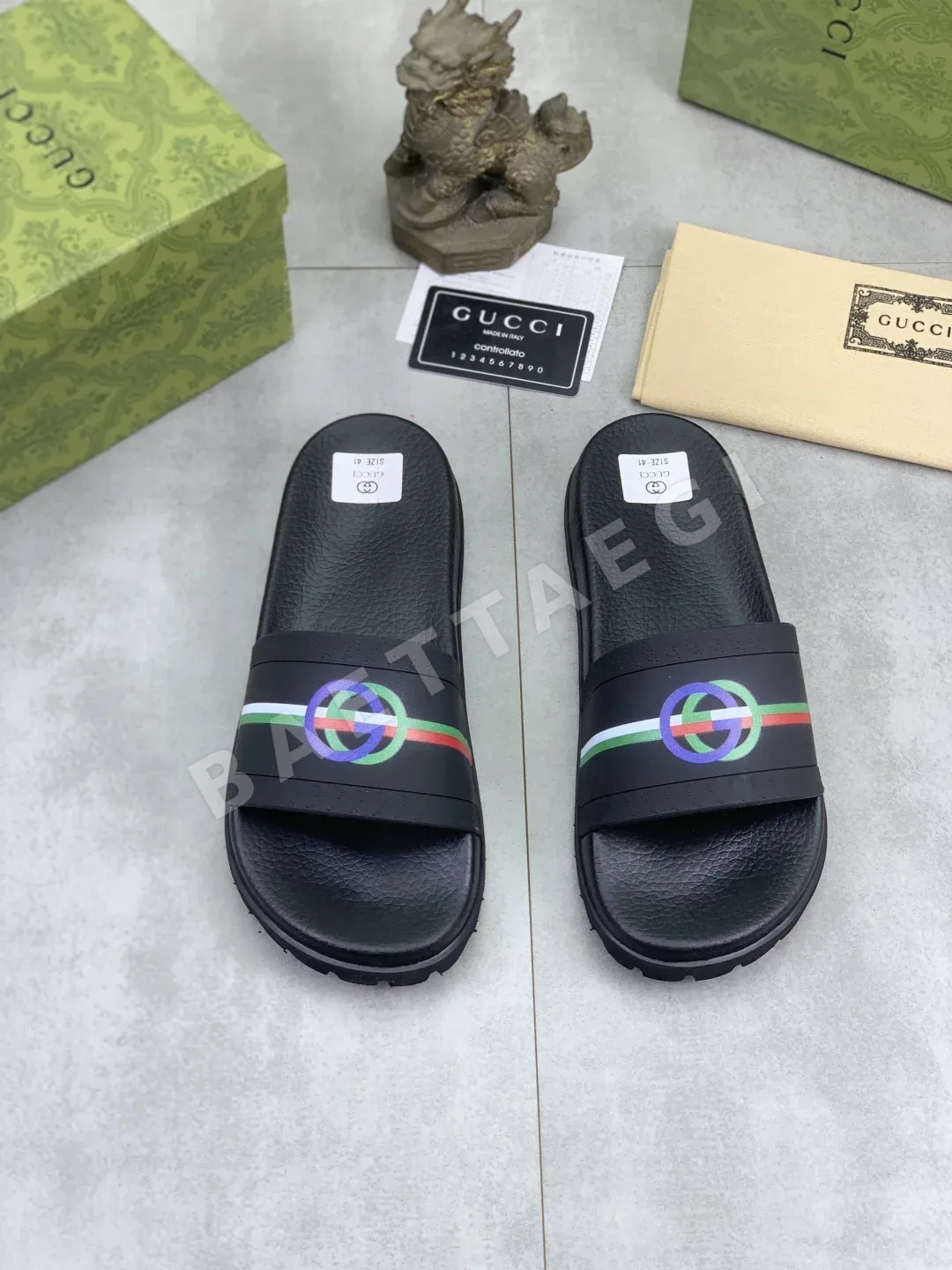 구찌 뱀띠 캐주얼 샌들 상세 이미지 2