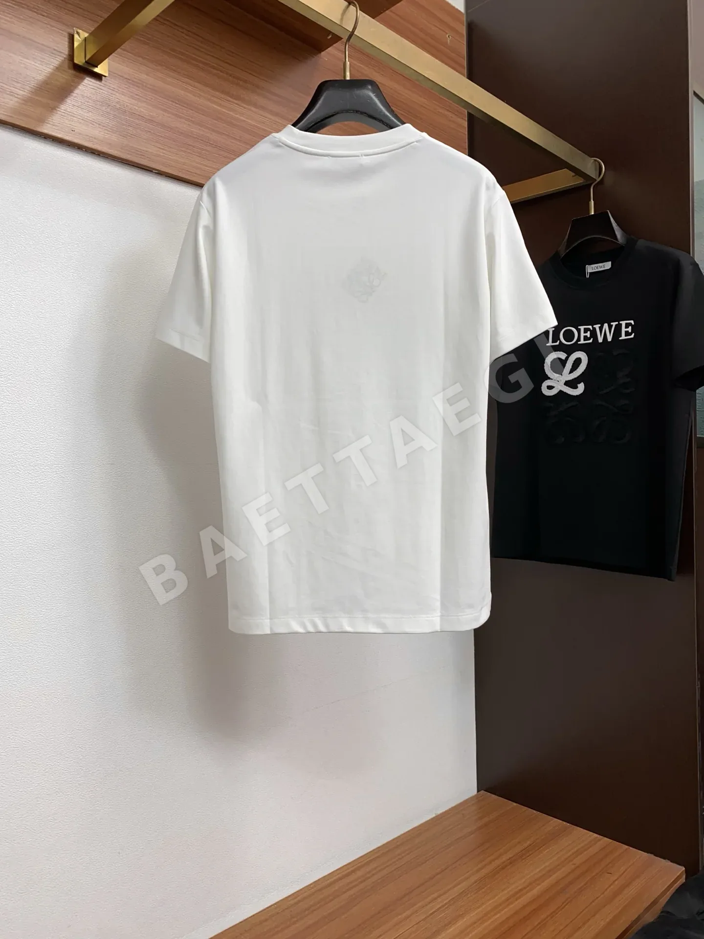 로에베 코튼 크루넥 남성 반팔 티셔츠 상세 이미지 9