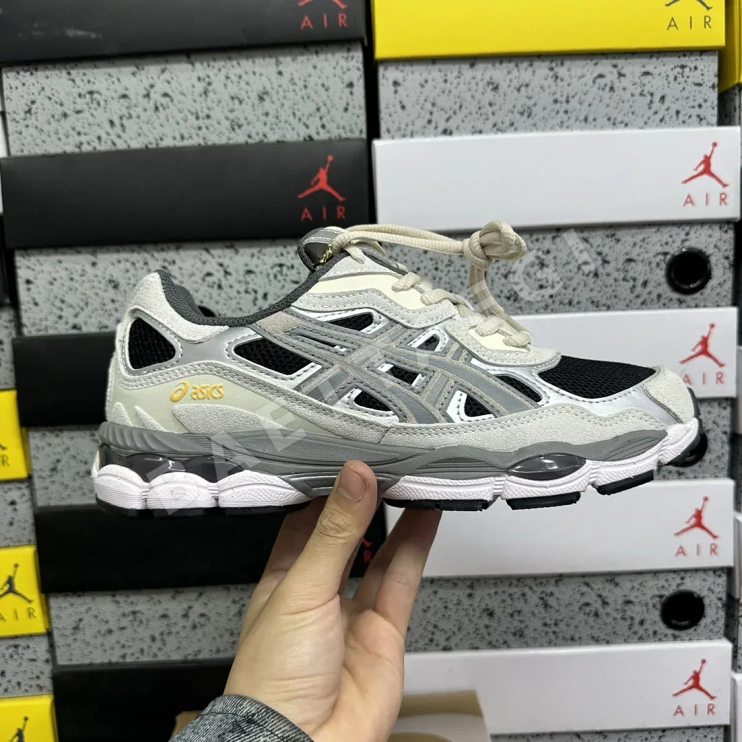 아식스 [WZ] 젤 NYC 1201A789-001 200385 Asics Gel-NYC Black Clay Grey 상세 이미지 10