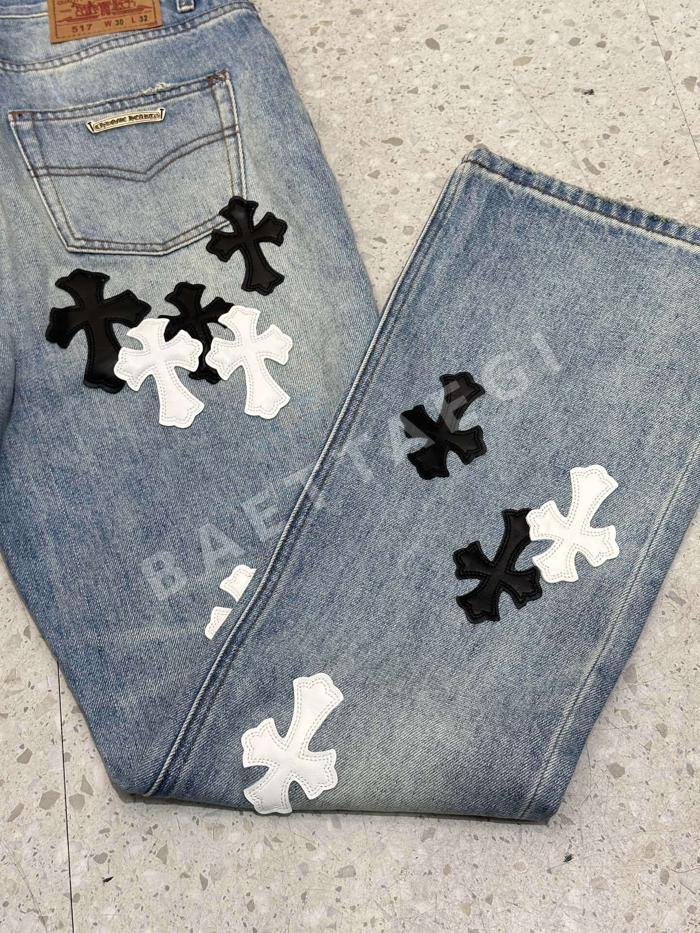 크롬하츠 남성 바지 164067 Chrome Hearts Pants 상세 이미지 4