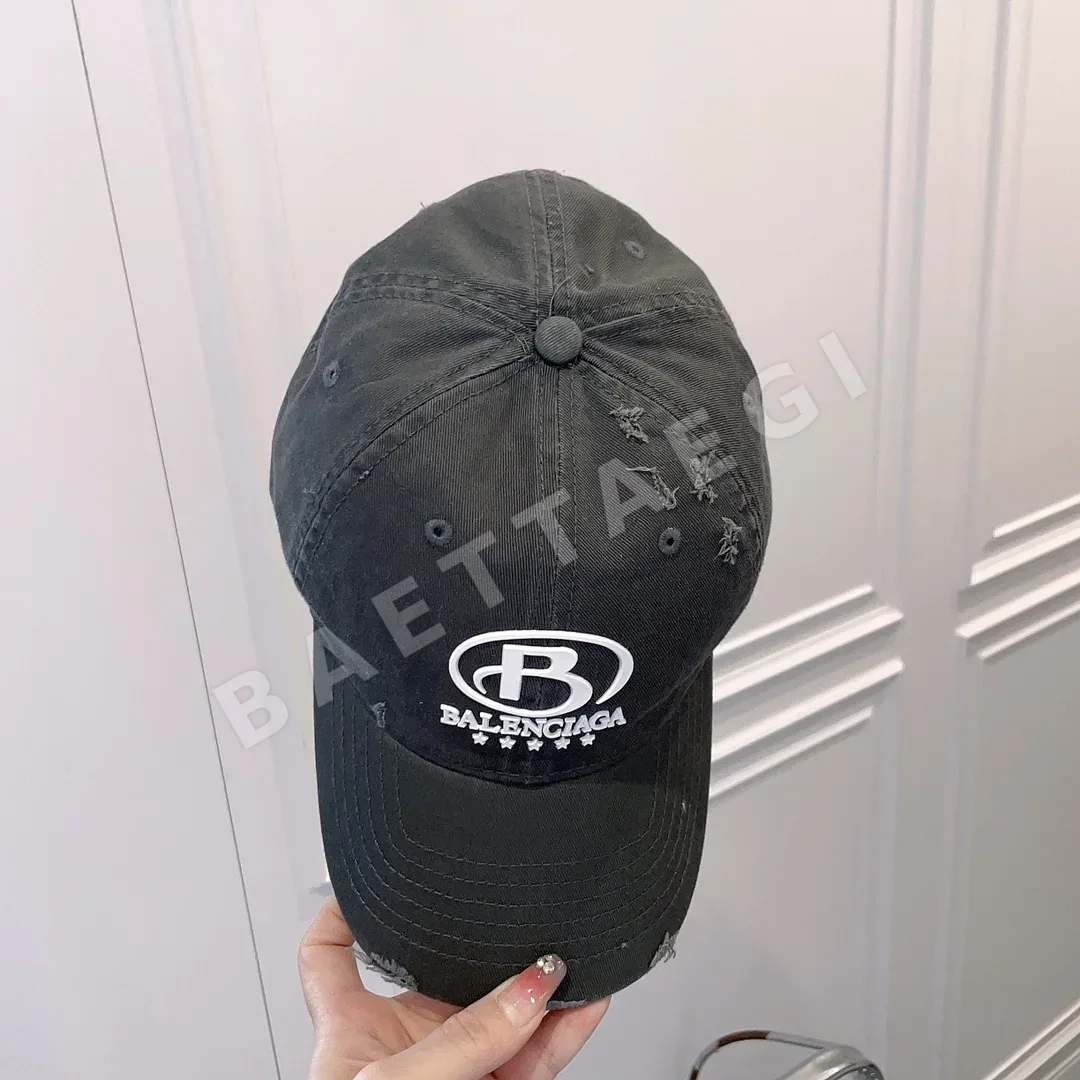 발렌시아가 더블 B 버클 코튼 베이스볼 캡 상세 이미지 3