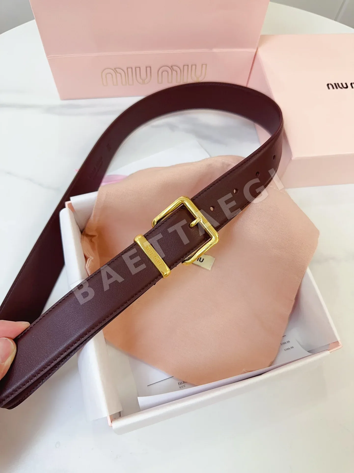 미우미우 벨트 57787 Miu Miu Belt 상세 이미지 6