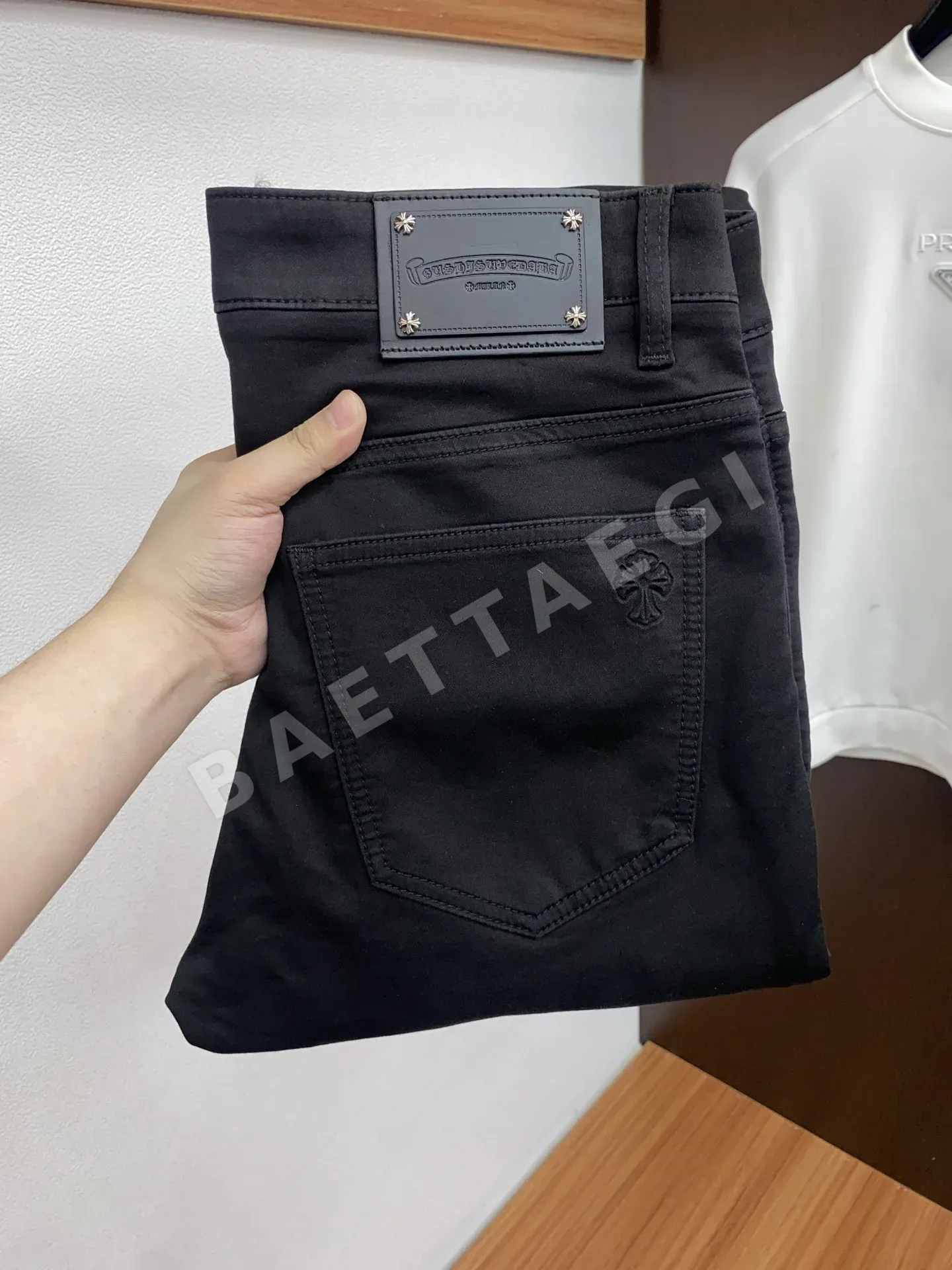 크롬하츠 맞춤 제작 데님 남성 바지 P240
