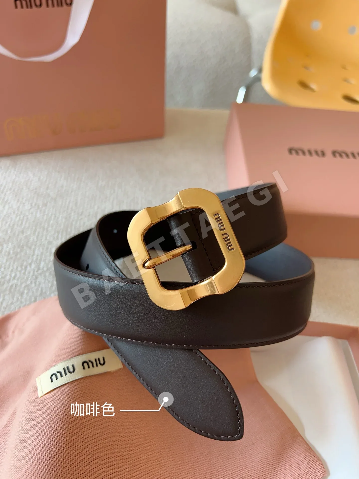미우미우 벨트 57881 Miu Miu Belt 상세 이미지 5