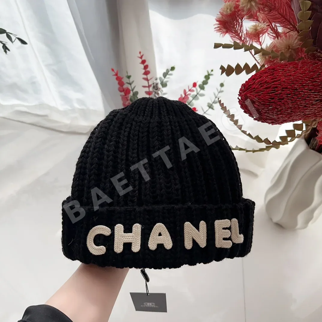 샤넬 울 비니 모자 상세 이미지 2