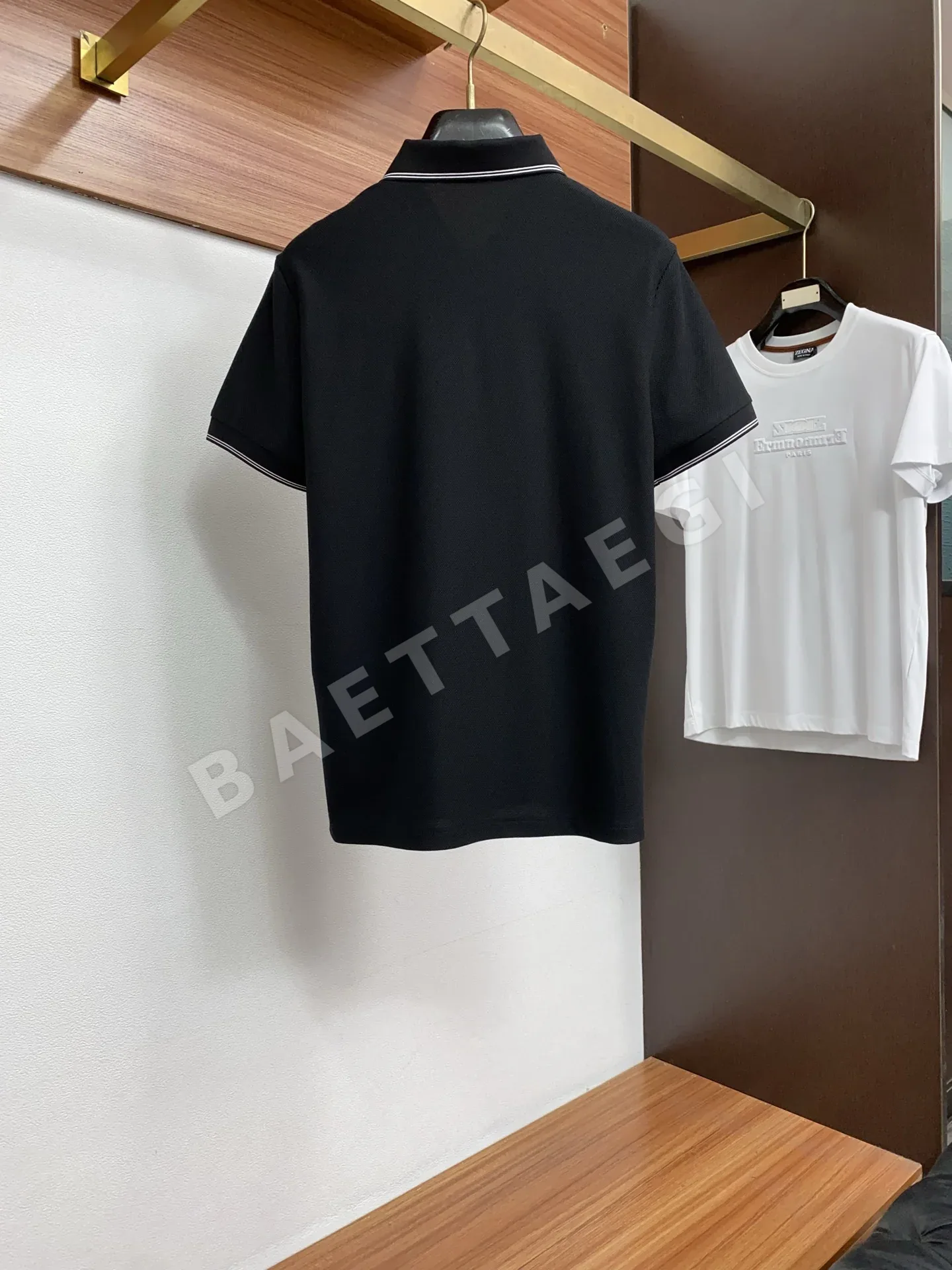 제냐 남성 비즈니스 폴로 반팔 셔츠 상세 이미지 9