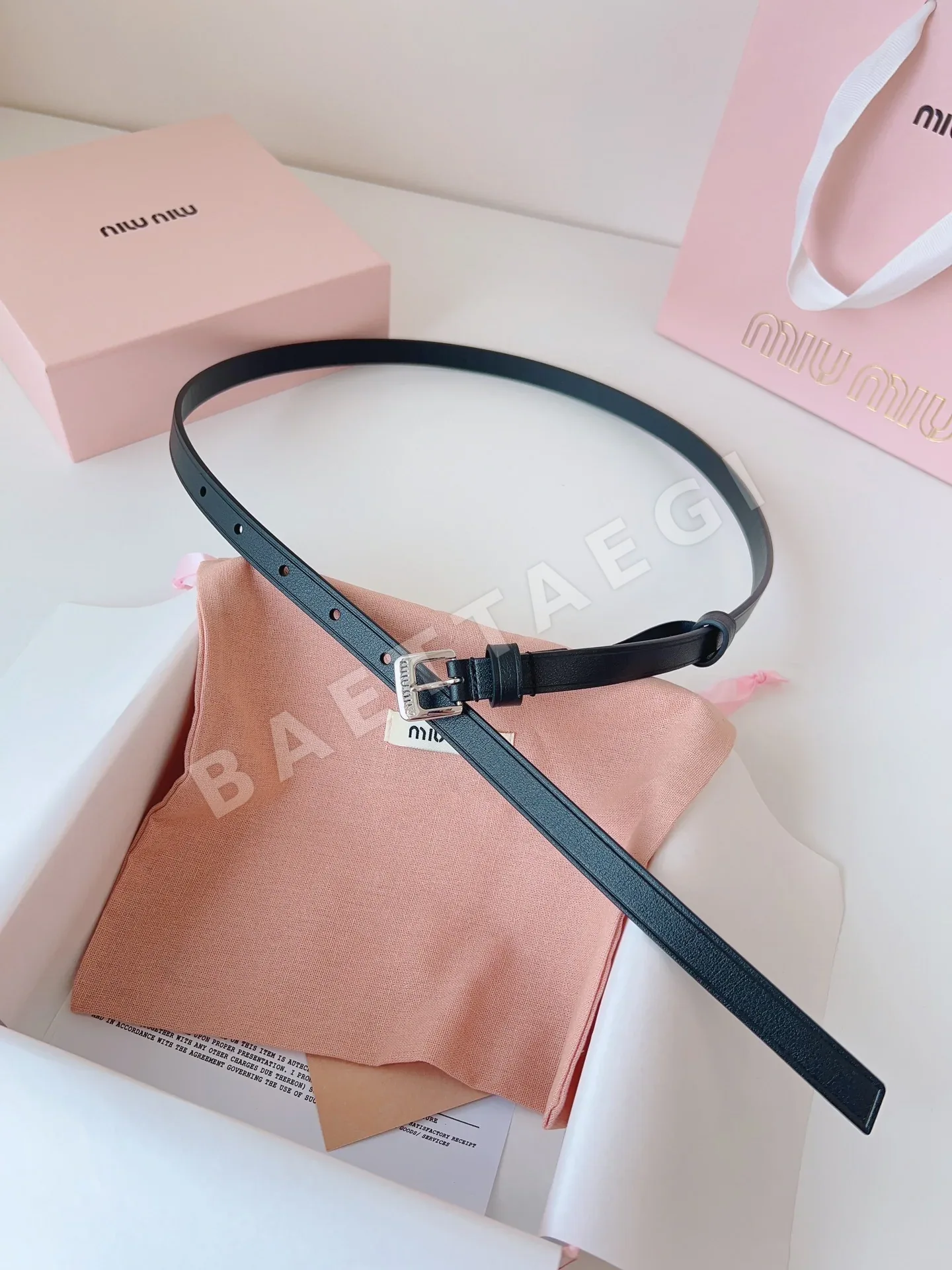 미우미우 벨트 57818 Miu Miu Belt 상세 이미지 2