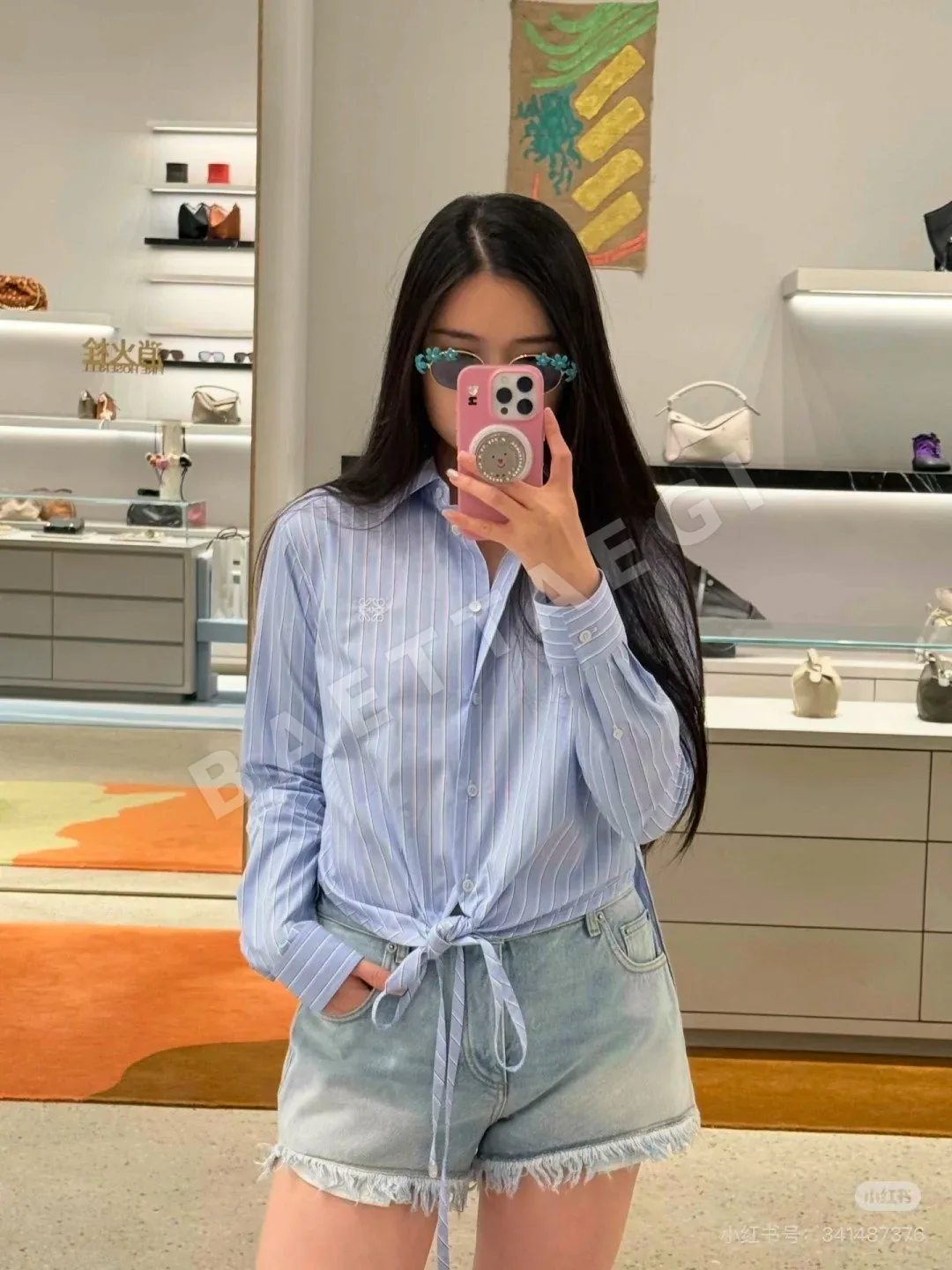 로에베 여성 반팔 티셔츠 상세 이미지 9