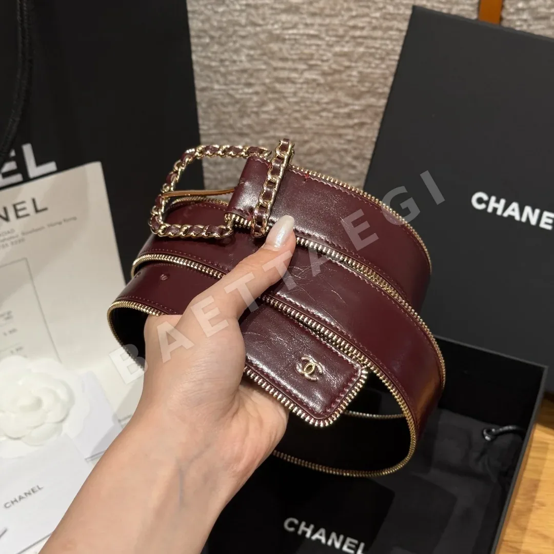 샤넬 양면 가죽 체인 벨트 상세 이미지 3