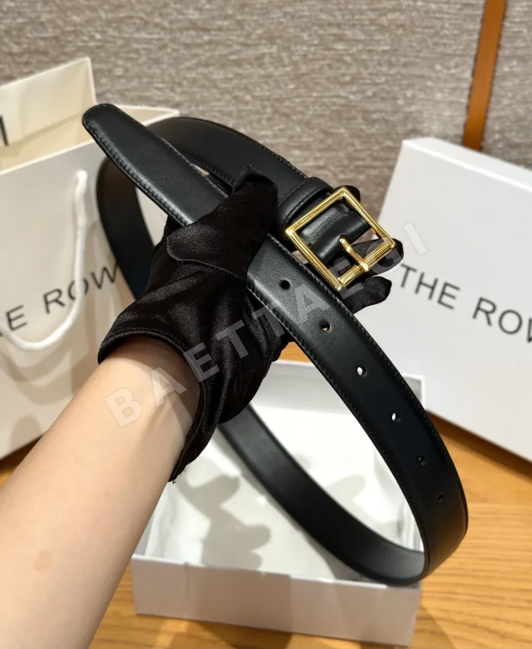 더로우 클래식 가죽 벨트 30mm 상세 이미지 4