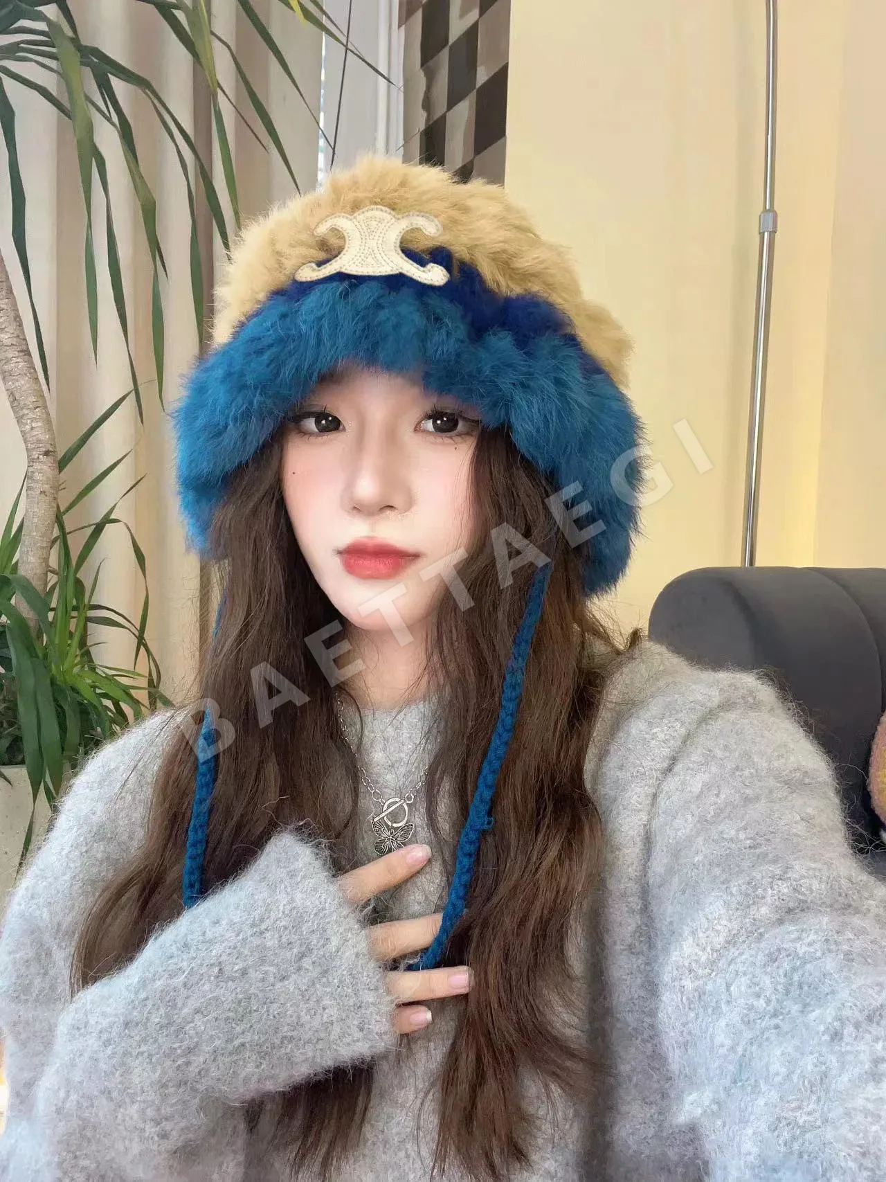 셀린느 토끼털 어부 모자 상세 이미지 9