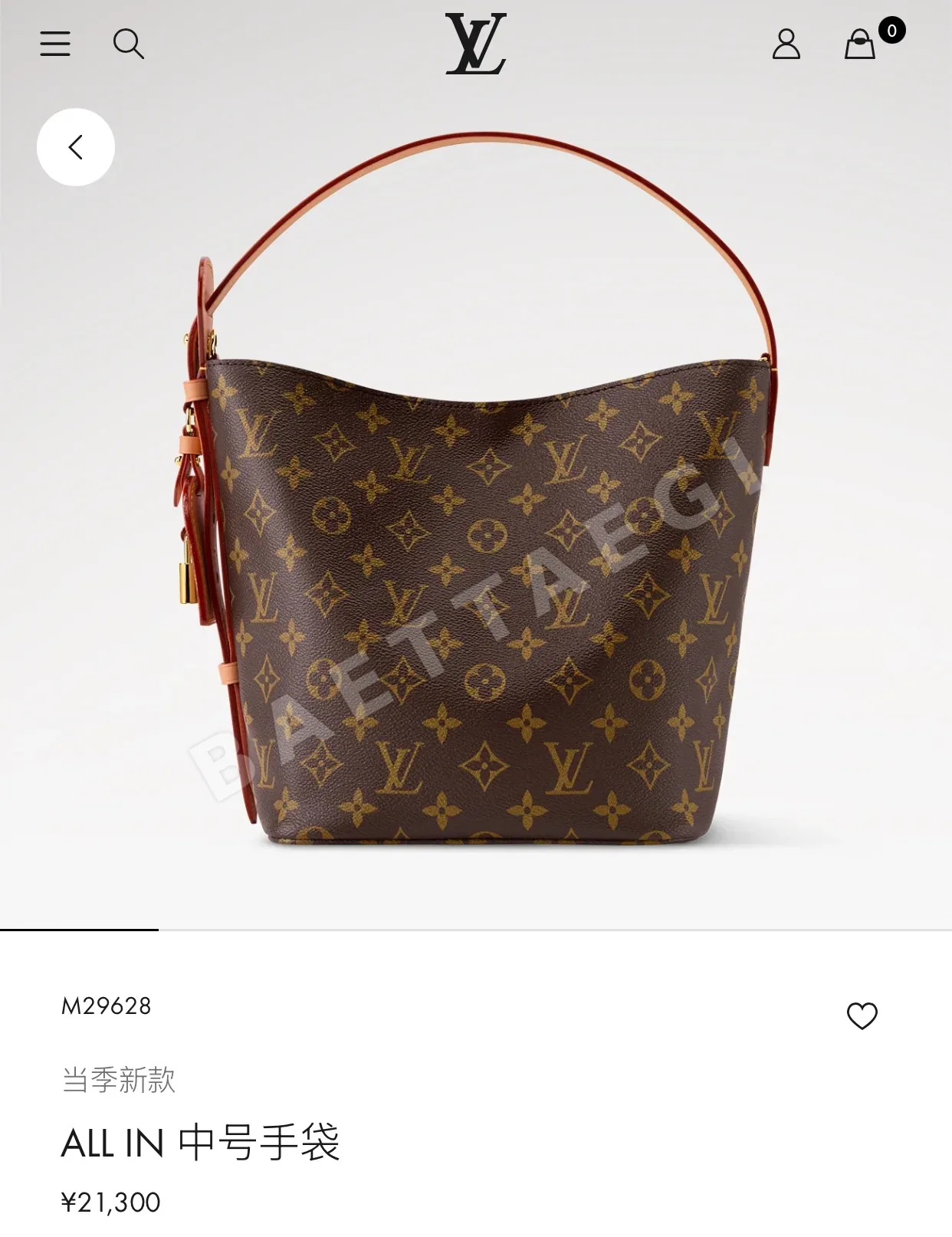 루이비통 버드케이지 가방 M29628